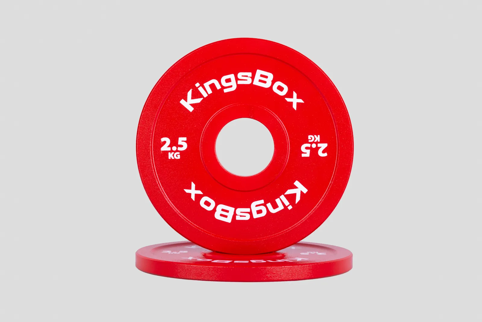 Micro Loads | Micro steel discs with weights ranging from 0.5kg to 2.5kg | KingsBox