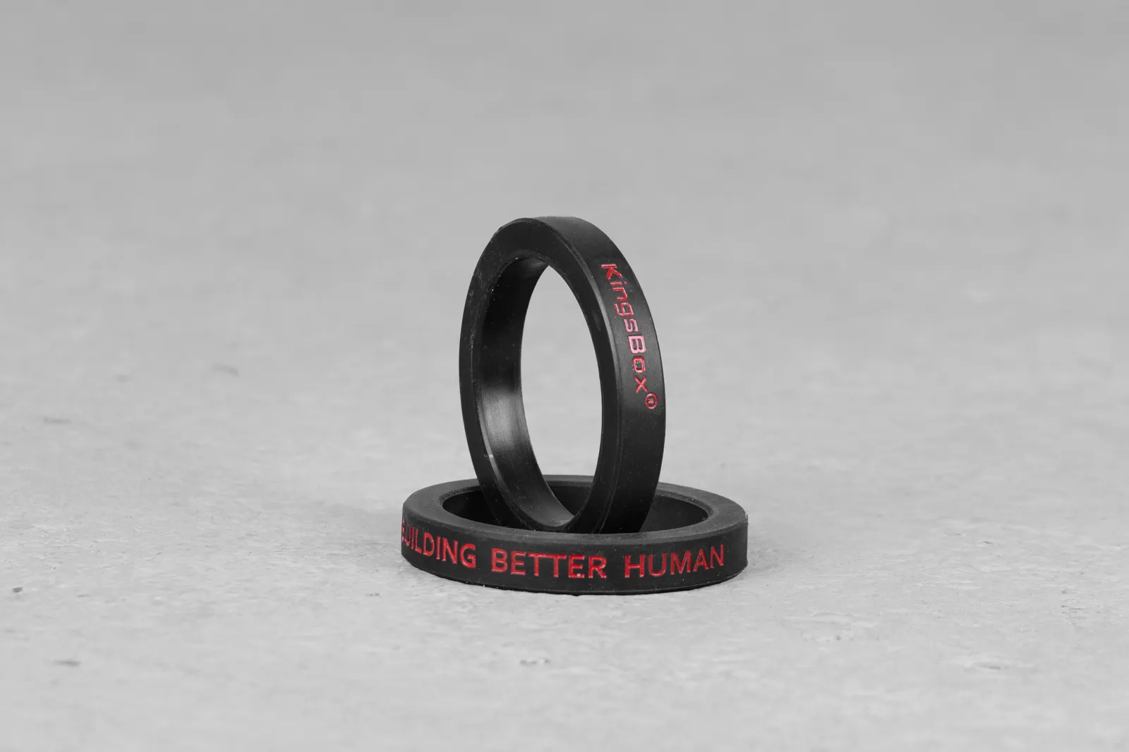 Building Better Humans Barbell Protector- Black/ Red | KingsBox