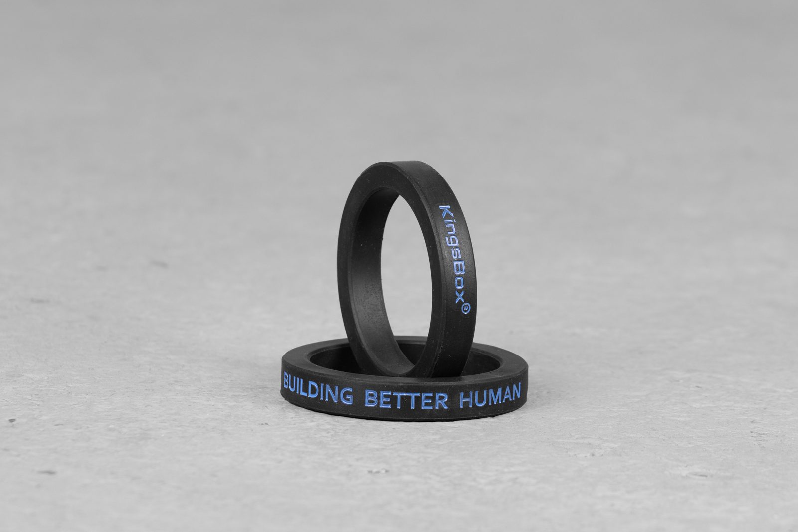 Building Better Humans Barbell Protector- Black/ Blue