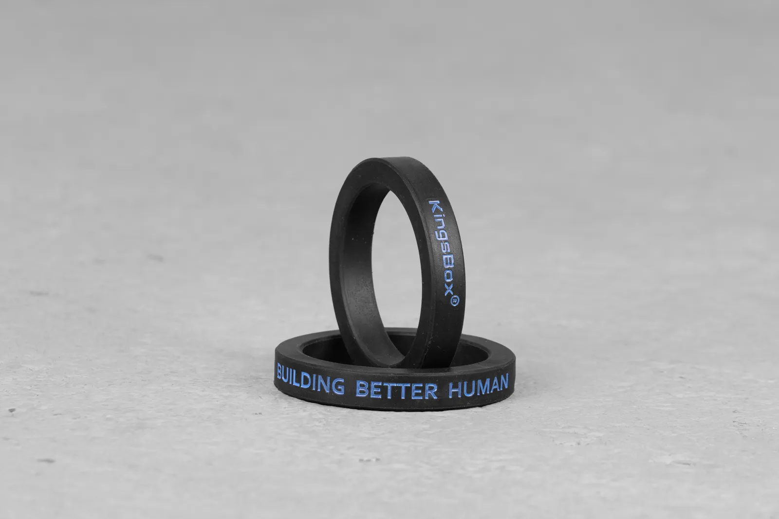 Building Better Humans Barbell Protector- Black/ Blue | KingsBox