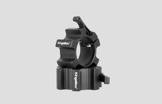 Kingsbox lock aluminium jaw - black