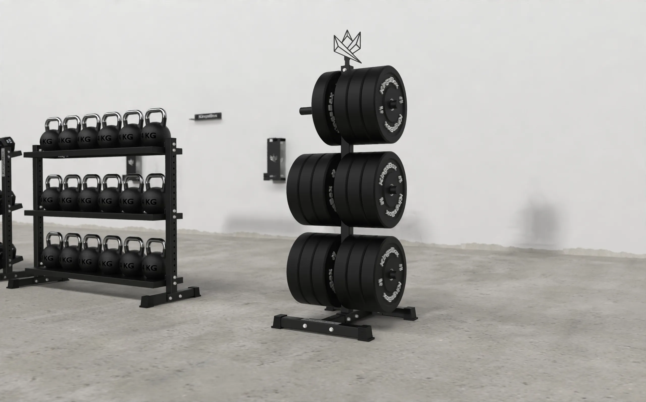 Un set de gimnasio para 8 personas | equipamiento de gimnasio | KingsBox