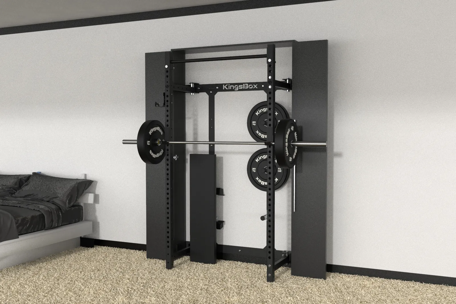KB Royal Closet Gym_Black | KingsBox