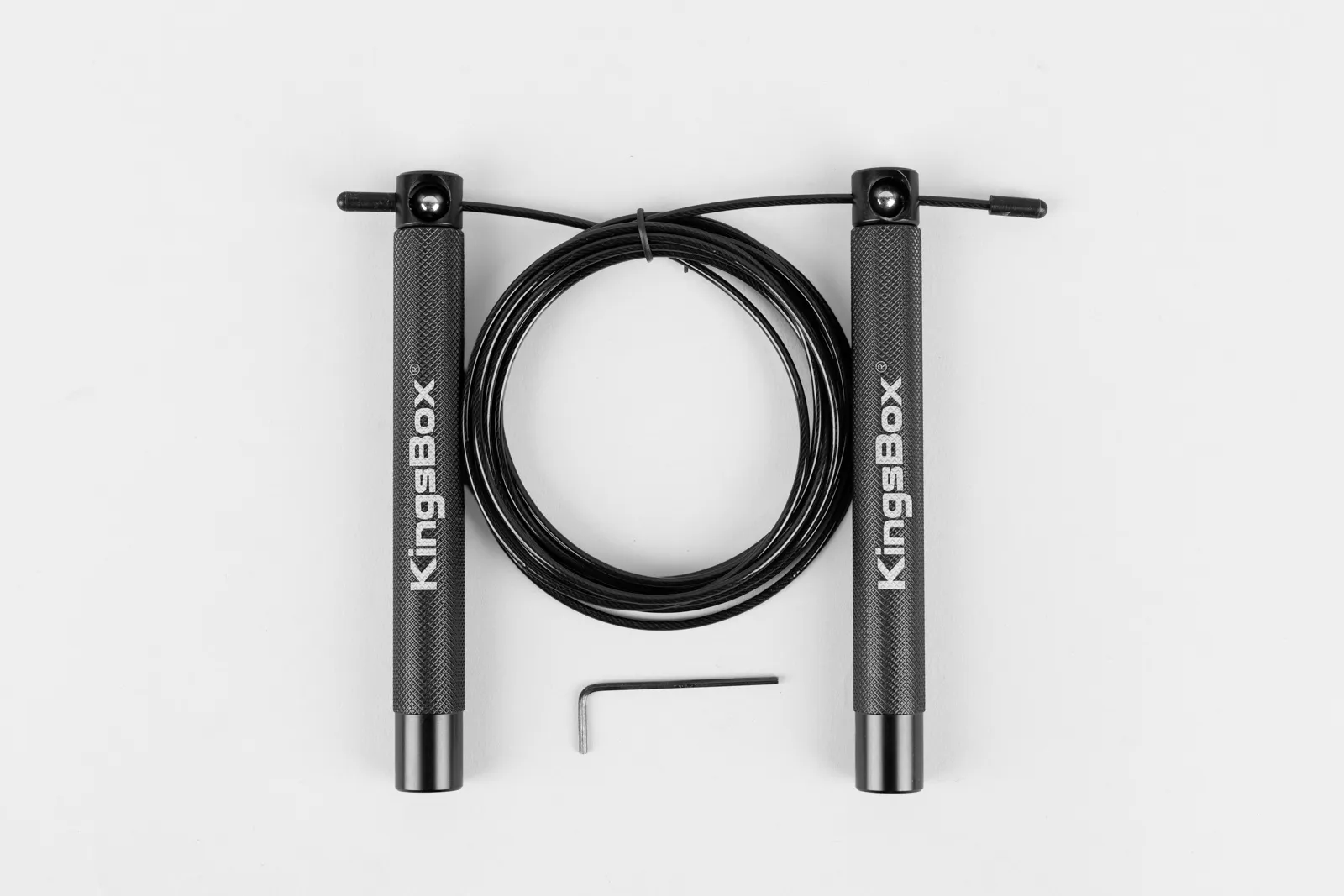 KINGSBOX PRECISION CUERDA DE SALTAR (BLACK) | KingsBox
