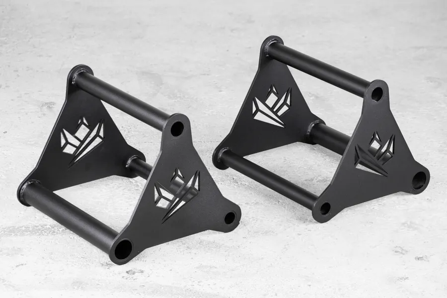 Paralettes für Cross- und Calisthenics-Training, aus Stahl. Perfekt für Übungen wie L-sit, dip bar e push-up | KingsBox