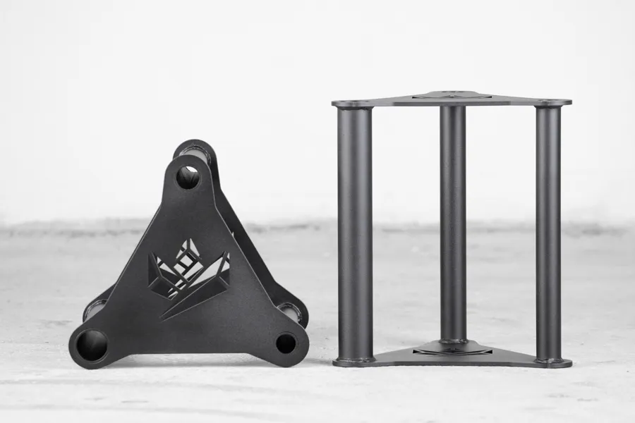 Paralettes für Cross- und Calisthenics-Training, aus Stahl. Perfekt für Übungen wie L-sit, dip bar e push-up | KingsBox