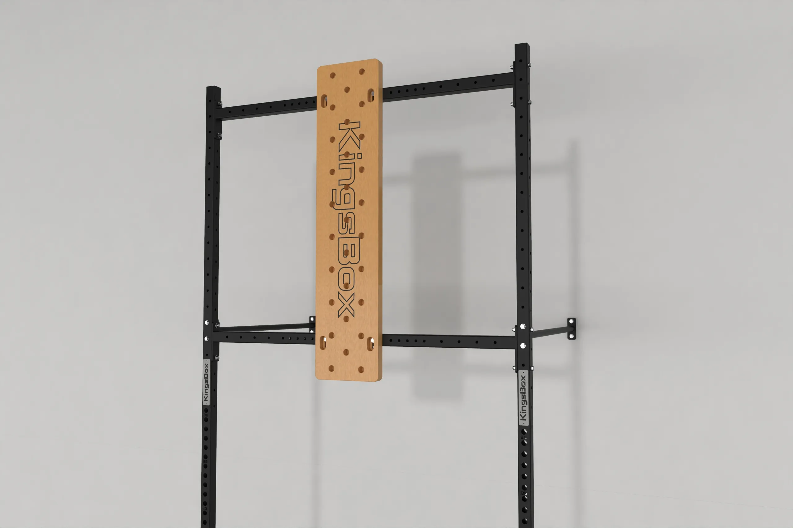 Gym pegboard i trä för Royal-serien riggar av trä | KingsBox
