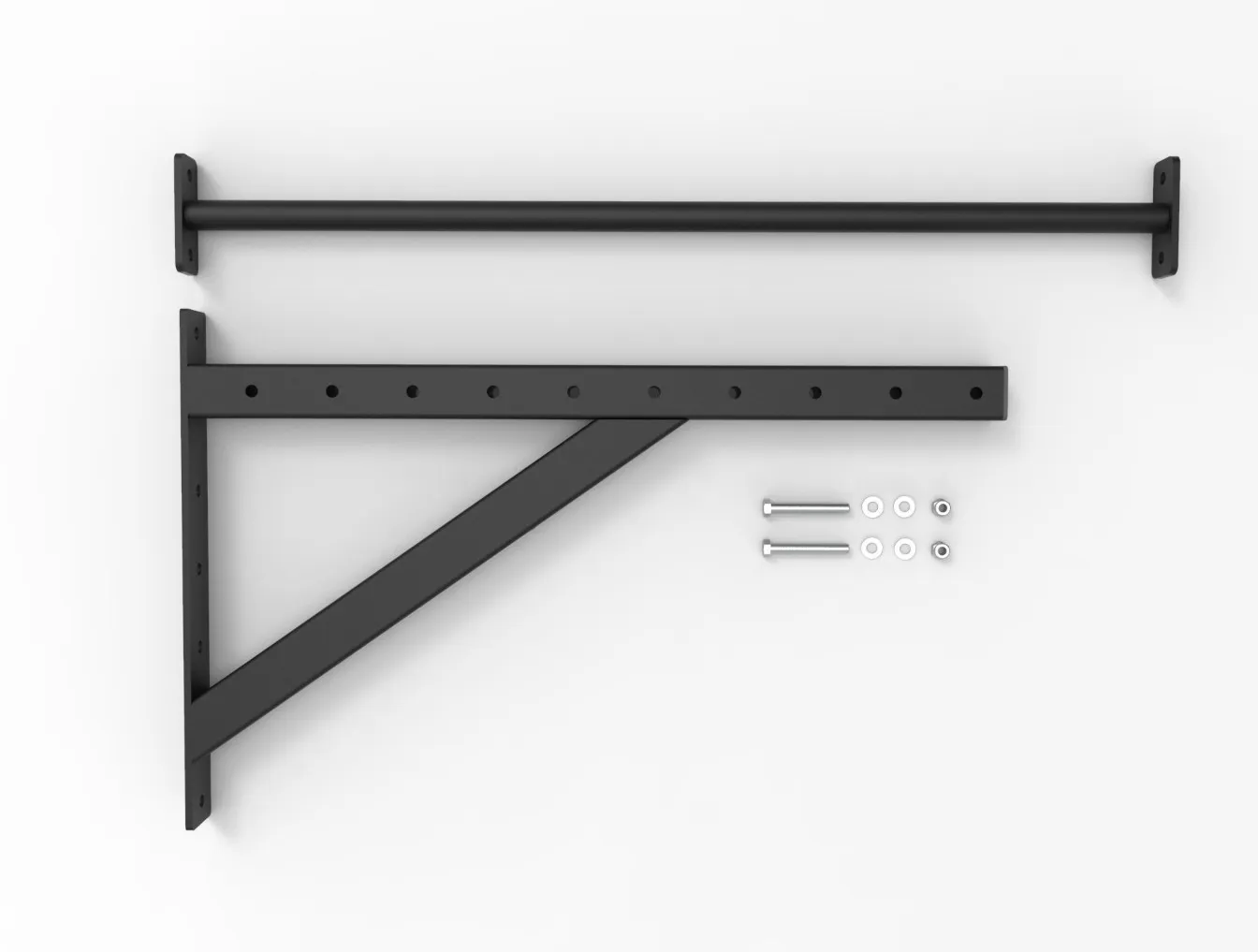 Extension for Modular Pull Up Bar | Pull Up bar made of very resistant steel | KingsBox
