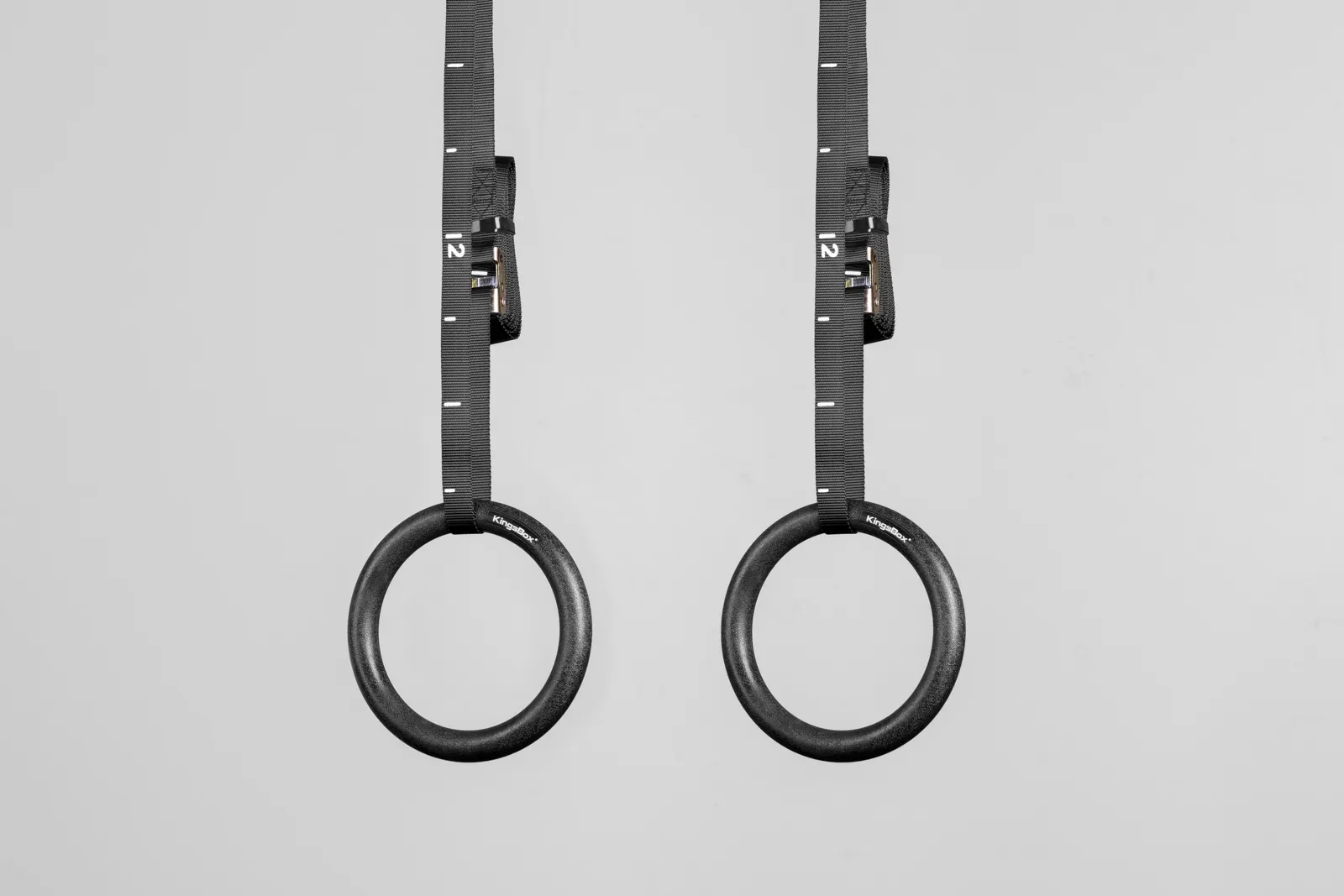Gymnastics Rings in durable plastic with steel core inside. | KingsBox