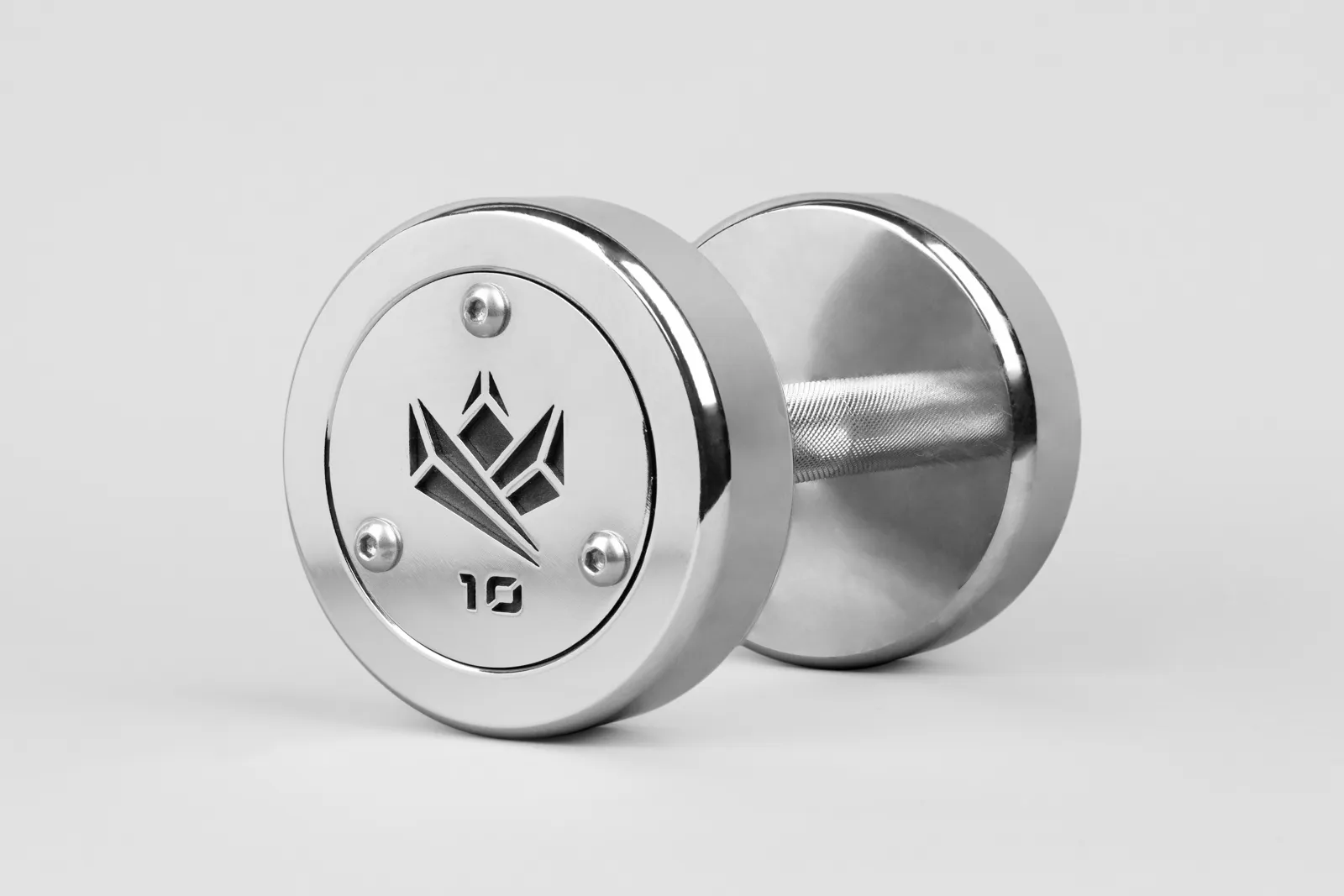 Chrome dumbells | Available weight from 3 kg to 30 kg | KingsBox