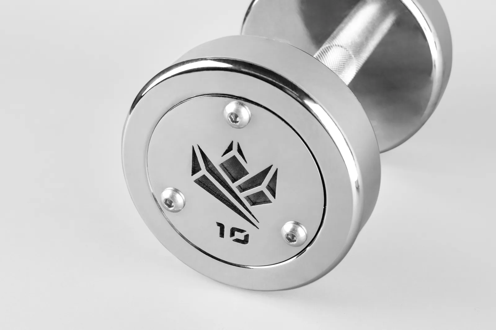 Chrome dumbells | Available weight from 3 kg to 30 kg | KingsBox