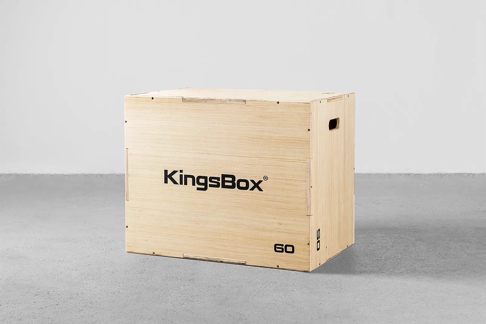 Kings plyo box - Natural Wood | KingsBox