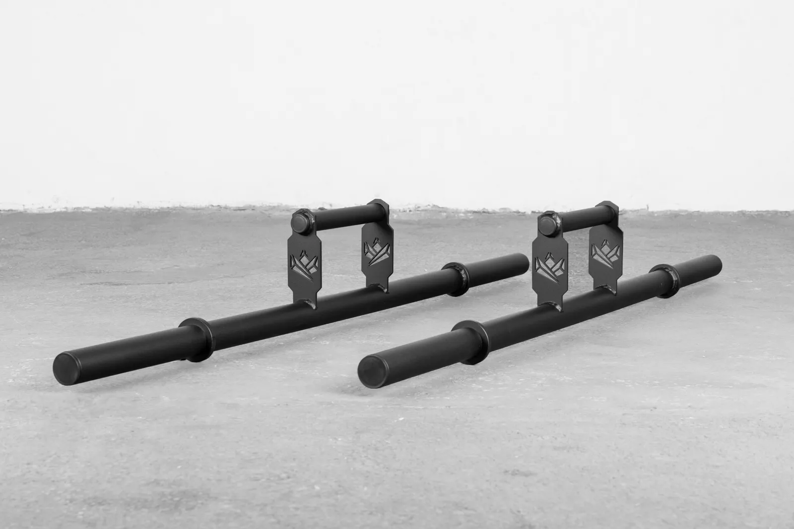 Kingsbox farmer walk handles | 8 kg steel Farmer Carry bars | KingsBox