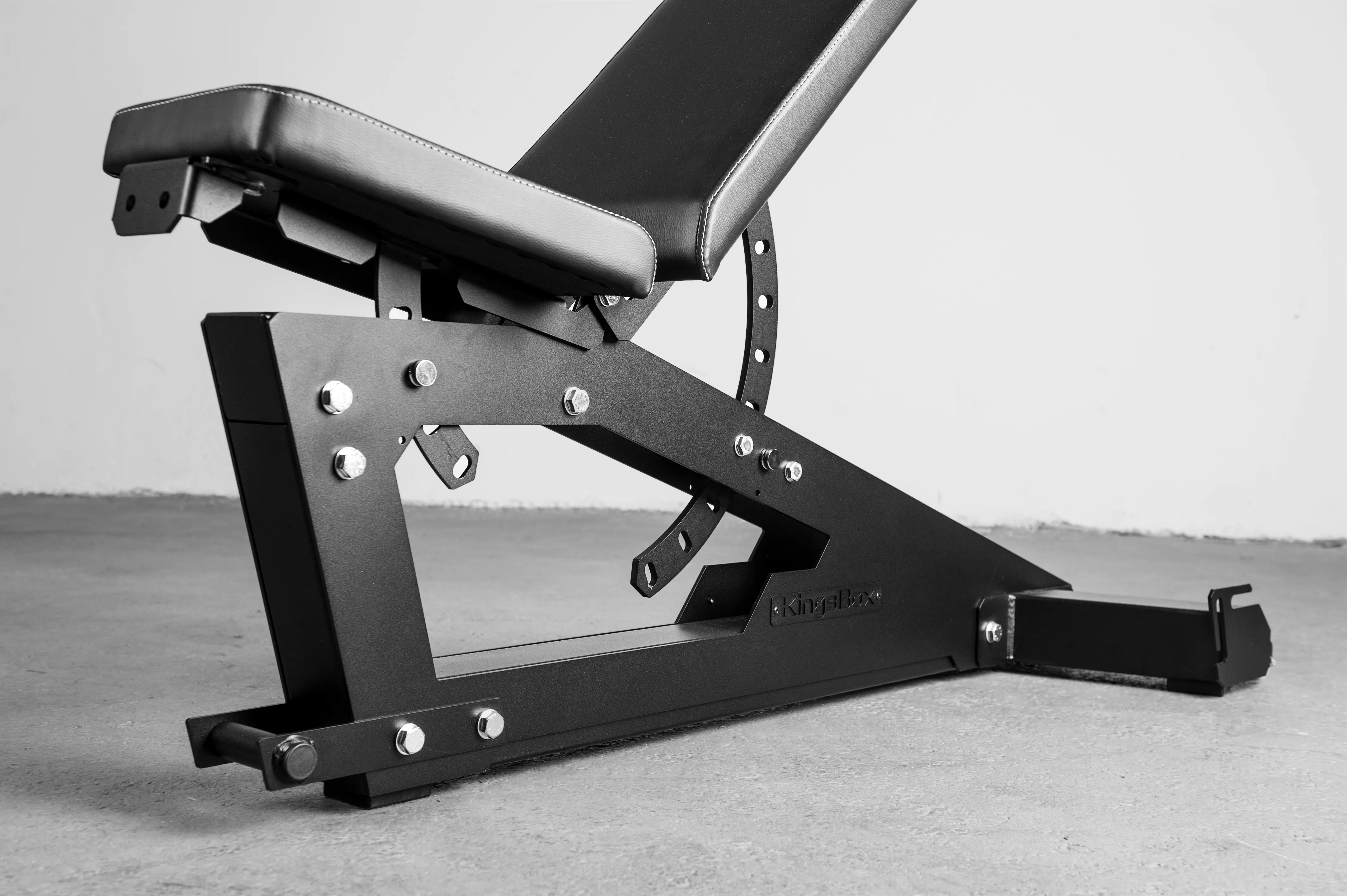 Exercise fitness bench | Bench with negative slope | KingsBox