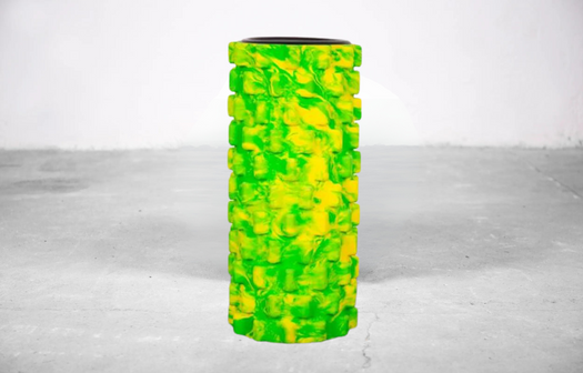 Outlet - kingsbox eva foam roller - green-yellow