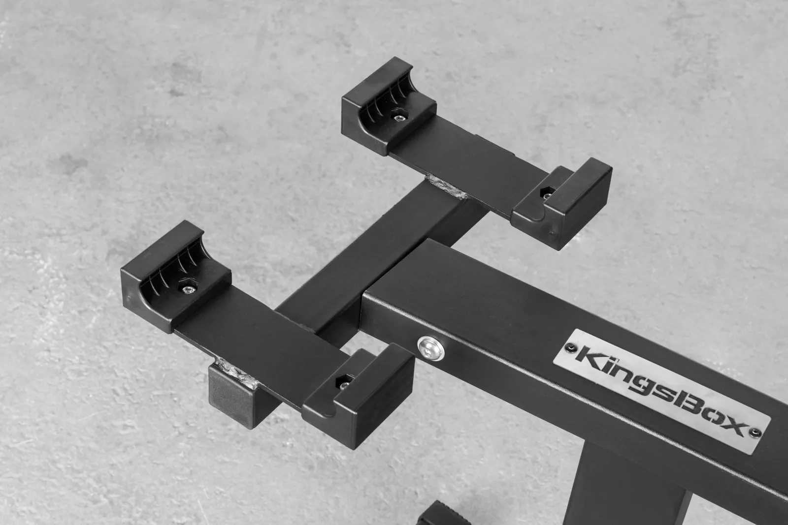 KingsBox Quick Fit Dumbbells Storage Rack I Stylish & Sturdy Gym Accessory | KingsBox