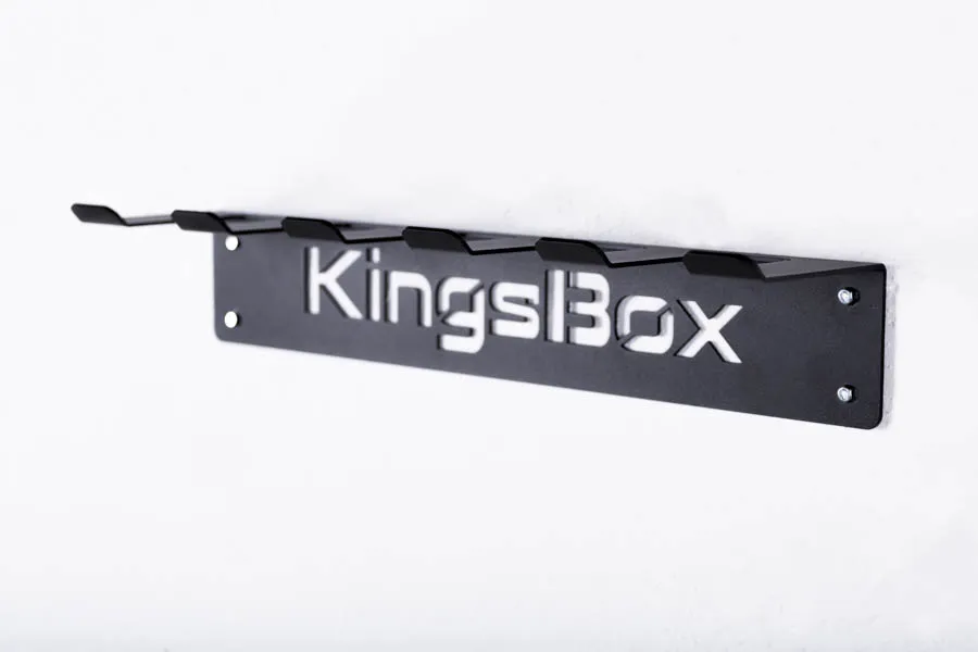 Rejilla multiusos para guardar cuerdas, bandas elásticas y otros accesorios. | KingsBox