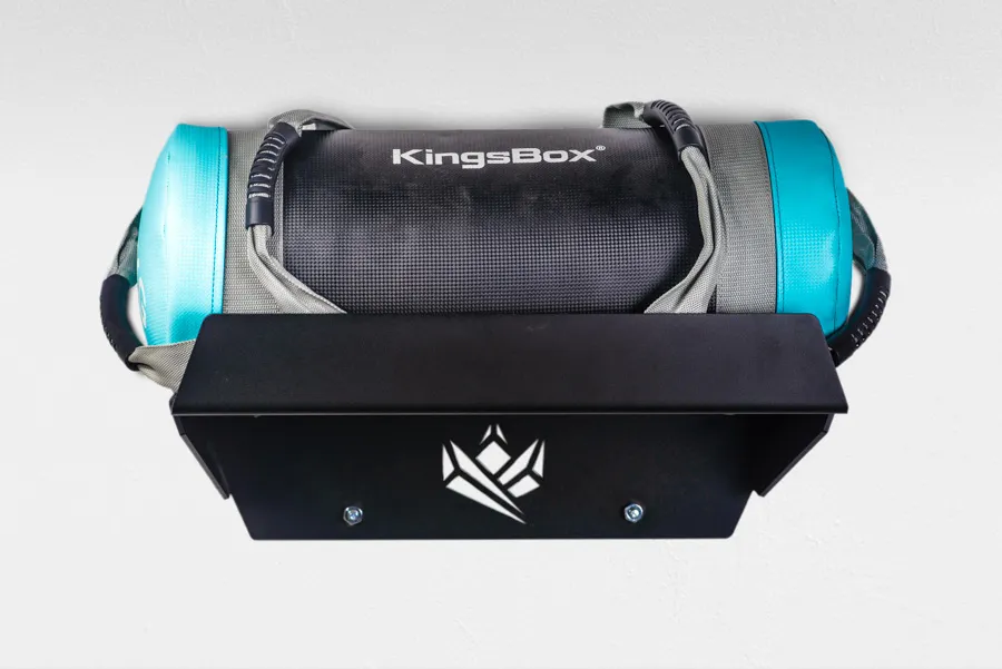 Sandbag Wall Shelf | Soporte de acero para saco de arena | KingsBox