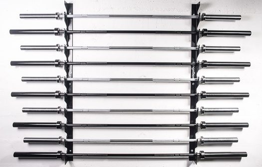 Outlet - horizontal rack for barbells gate