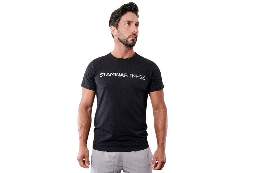 Outlet - Competitor Shirt Man Black  - Stamina Fitness