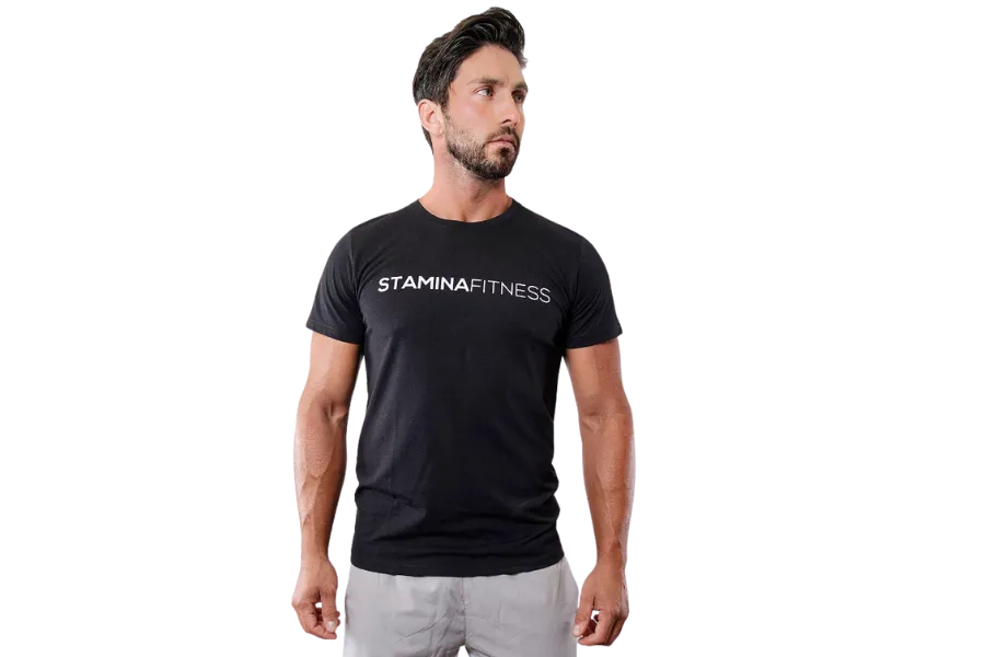 Outlet - Competitor Shirt Man Black  - Stamina Fitness | KingsBox