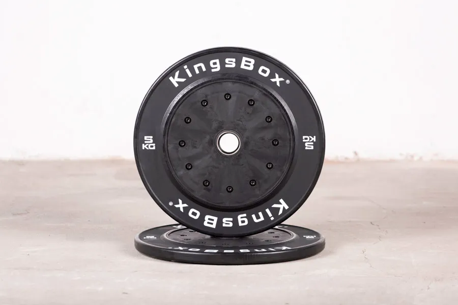 Hard Core Bumpers 5Kg | Reinforced training discs | KingsBox