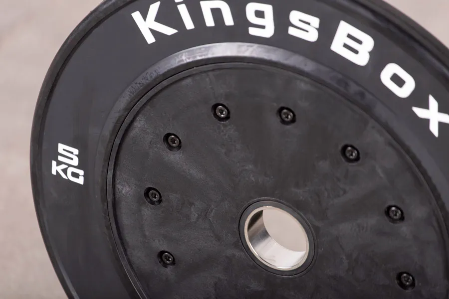 Hard Core Bumpers 5Kg | Reinforced training discs | KingsBox