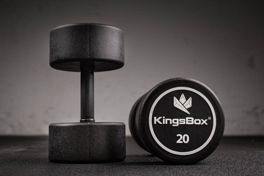 Usado - KingsBox Round Dumbbells
