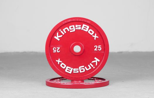 Gebruikt - kingsbox powerlifting calibrated steel plate
