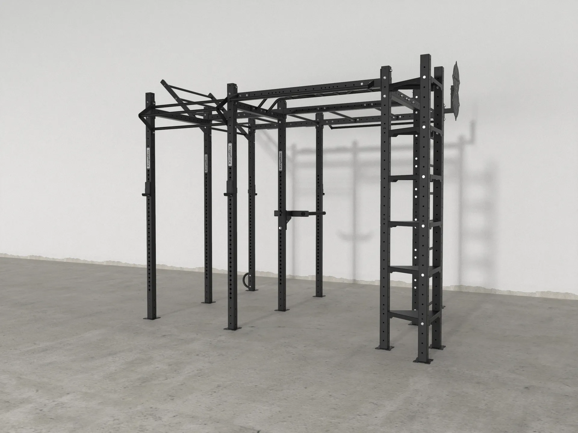 Mighty Functional Station black RAL 9005 FSN | KingsBox