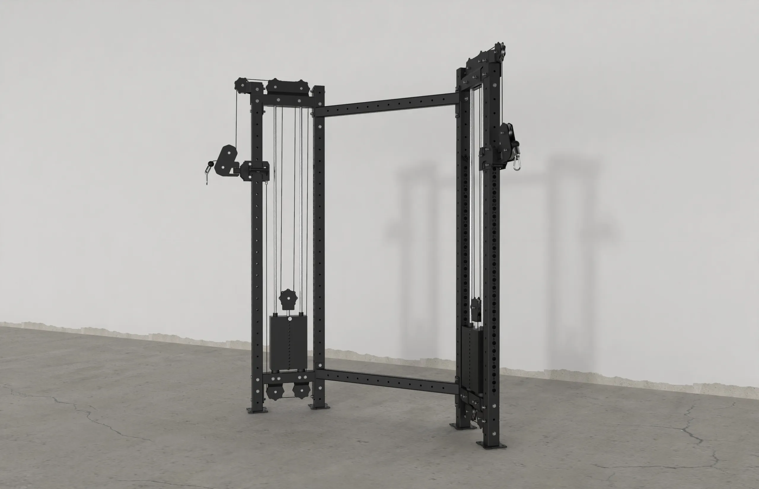 Mighty Corner Crossover | for those who want to fill their corner with a stack-pulley system. | KingsBox