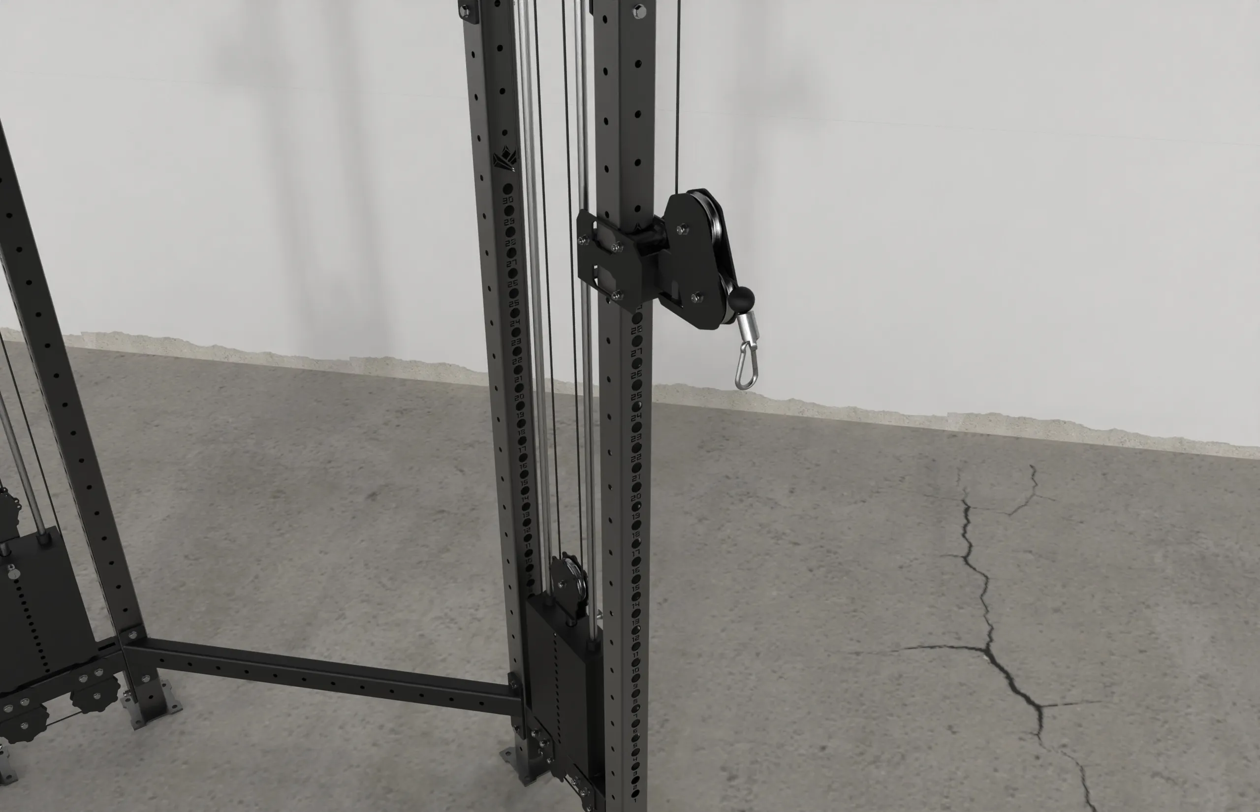 Mighty Corner Crossover | for those who want to fill their corner with a stack-pulley system. | KingsBox