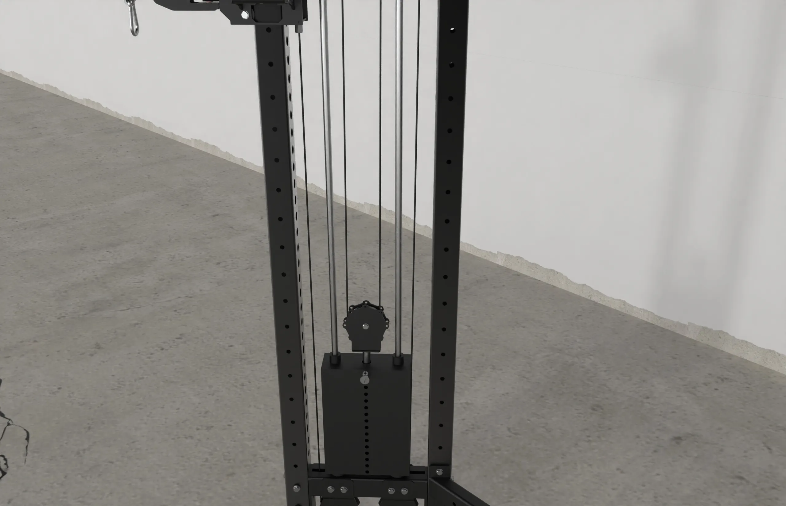 Mighty Corner Crossover | for those who want to fill their corner with a stack-pulley system. | KingsBox
