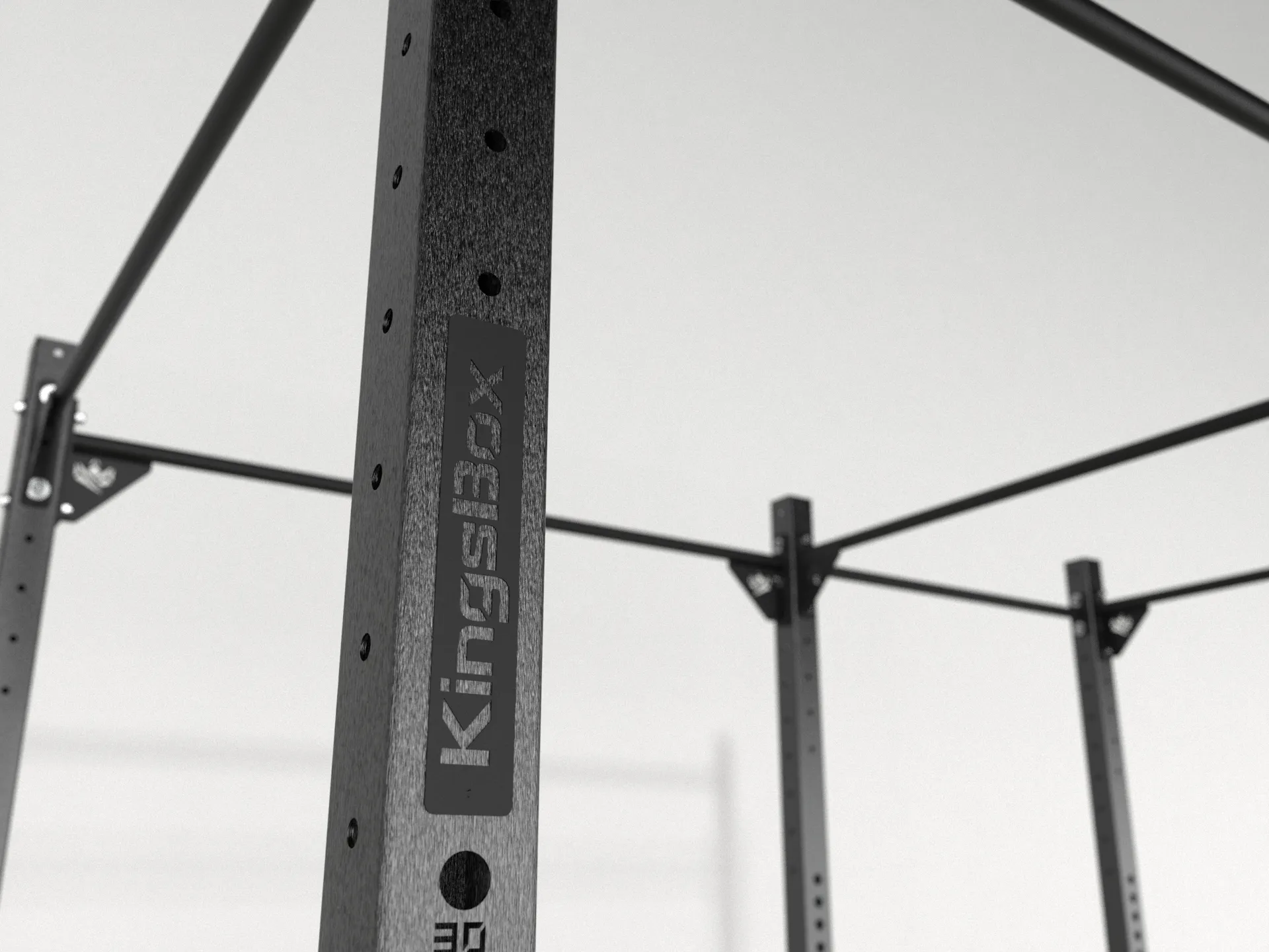 Mighty Free-Standing Rig | Autoportante colonne acciaio da 80 mm | KingsBox