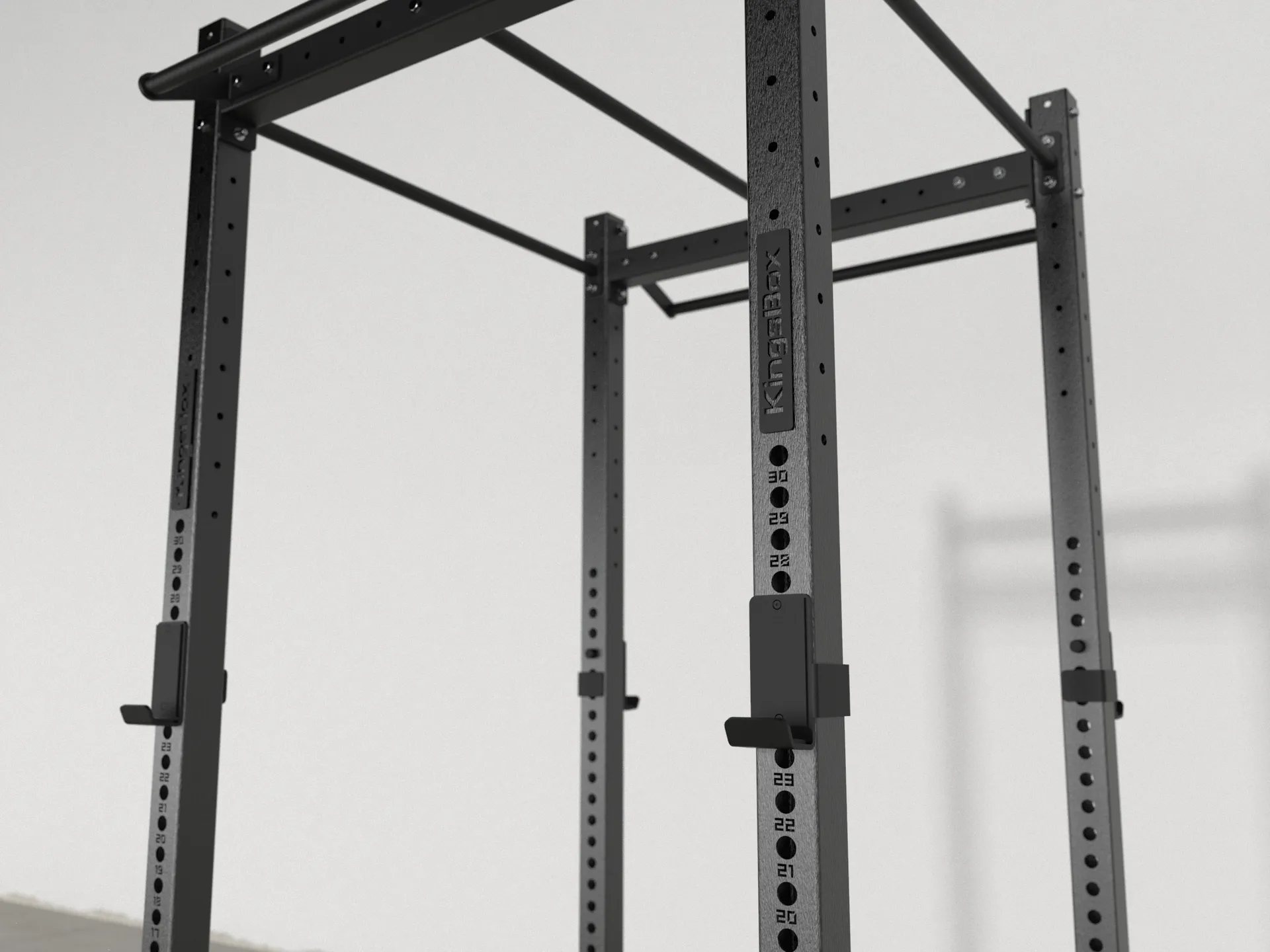 Mighty Monkey Free-Standing Rig | Colonnes autoportantes en acier de 80 mm | KingsBox
