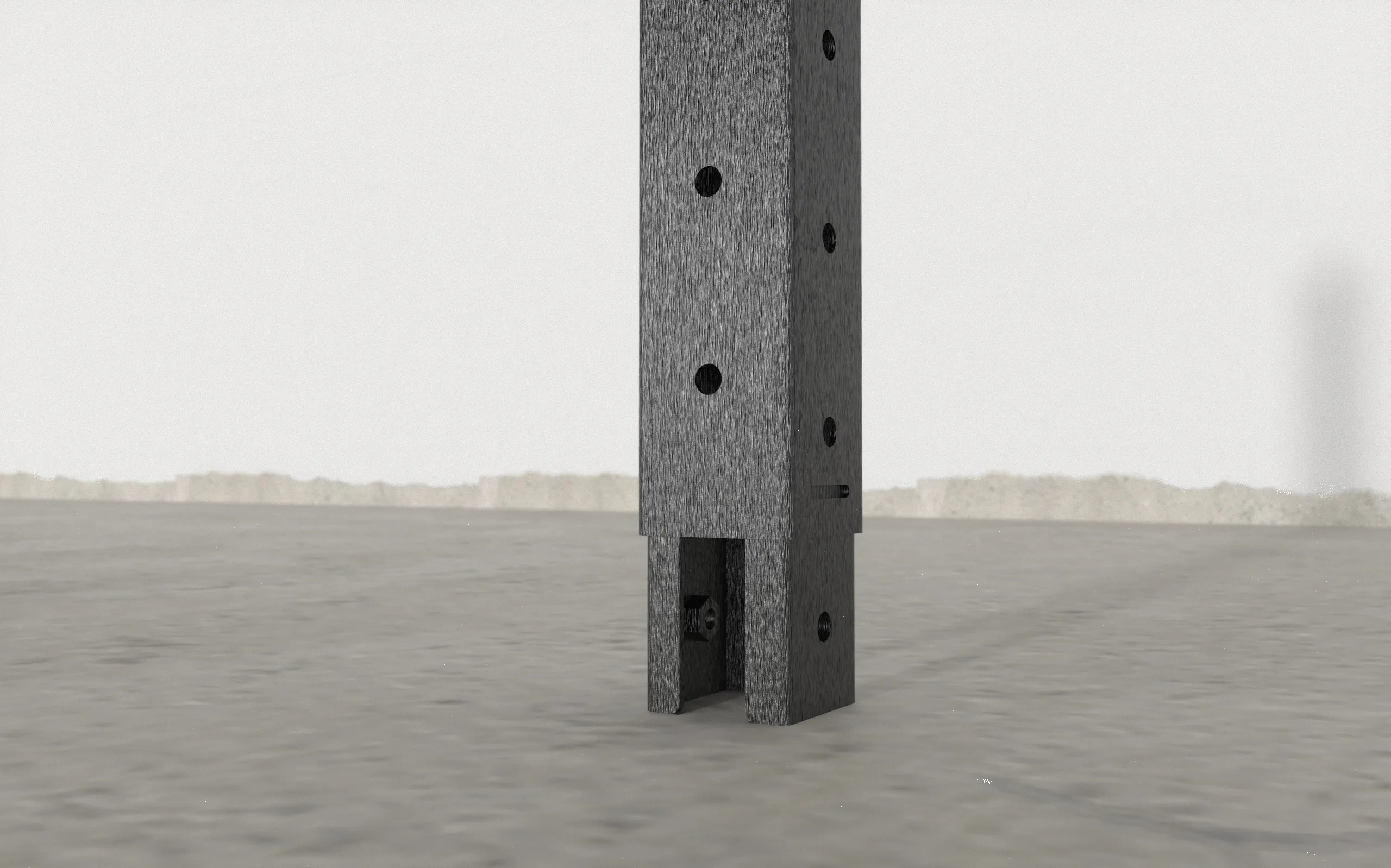 Steel column extension to change the height of your Rig | KingsBox