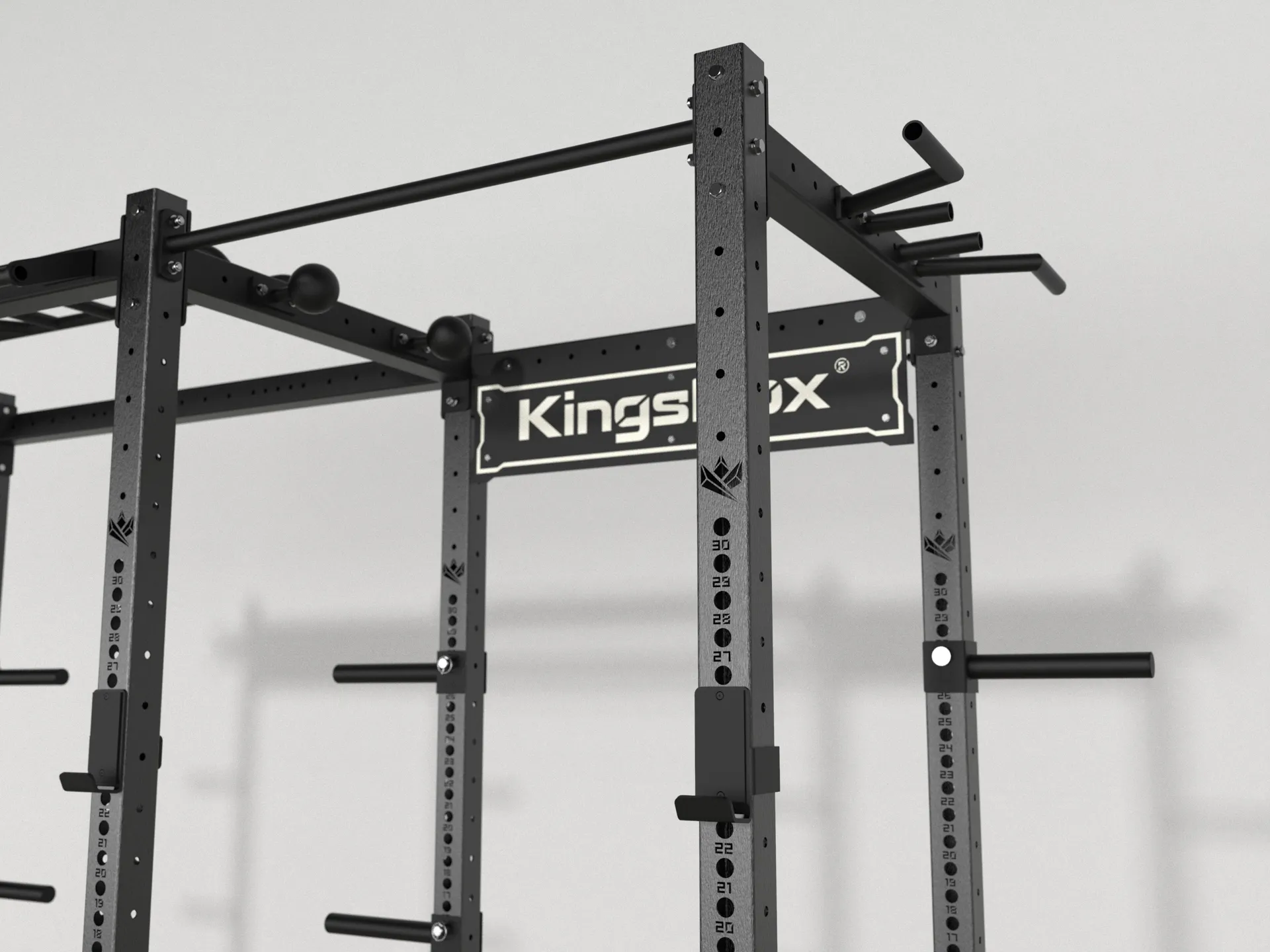 Rack Mighty Double Cx-35 | Stålrack för gym | KingsBox