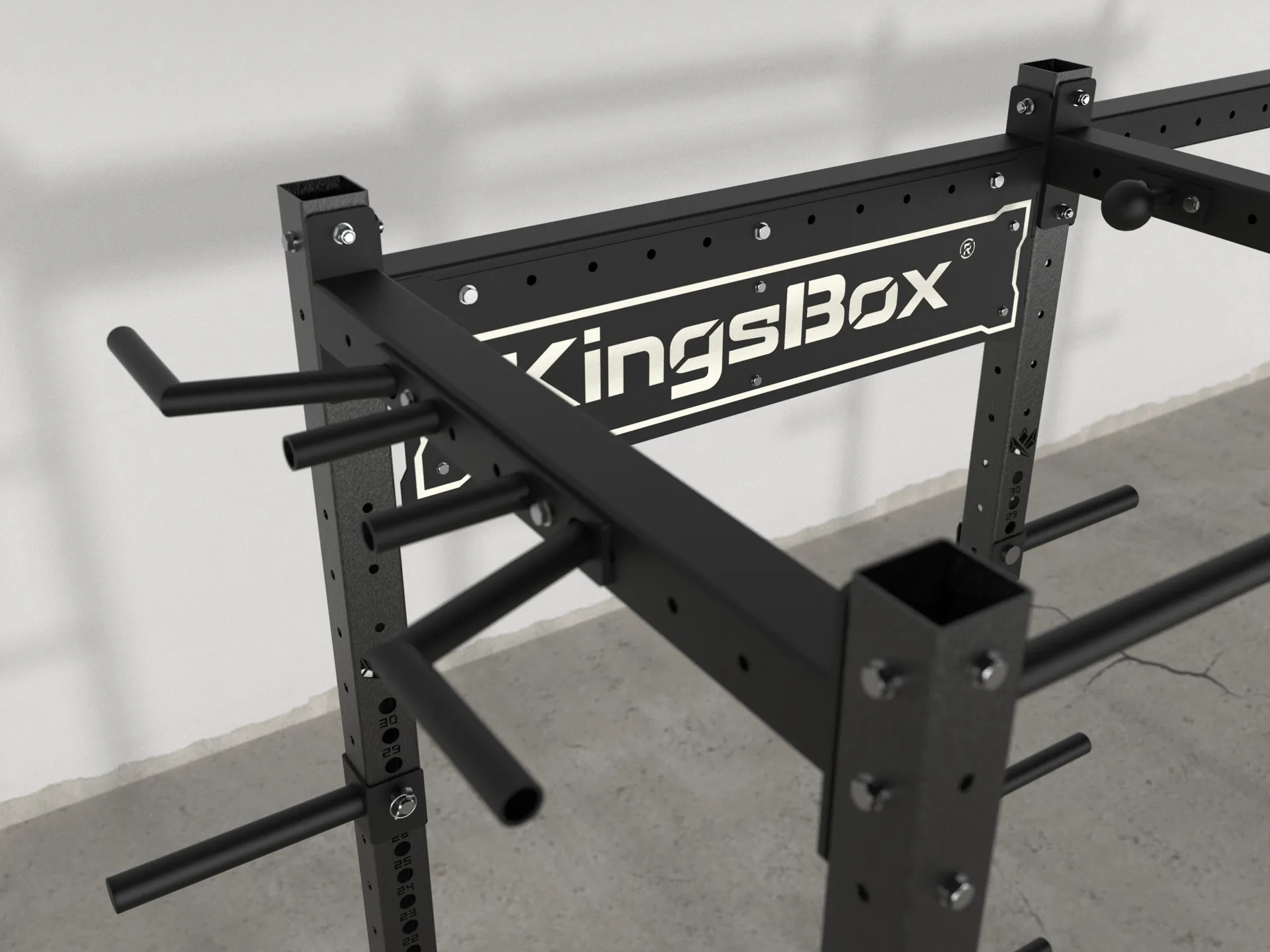 Rack Mighty Double Cx-35 | Stålrack för gym | KingsBox