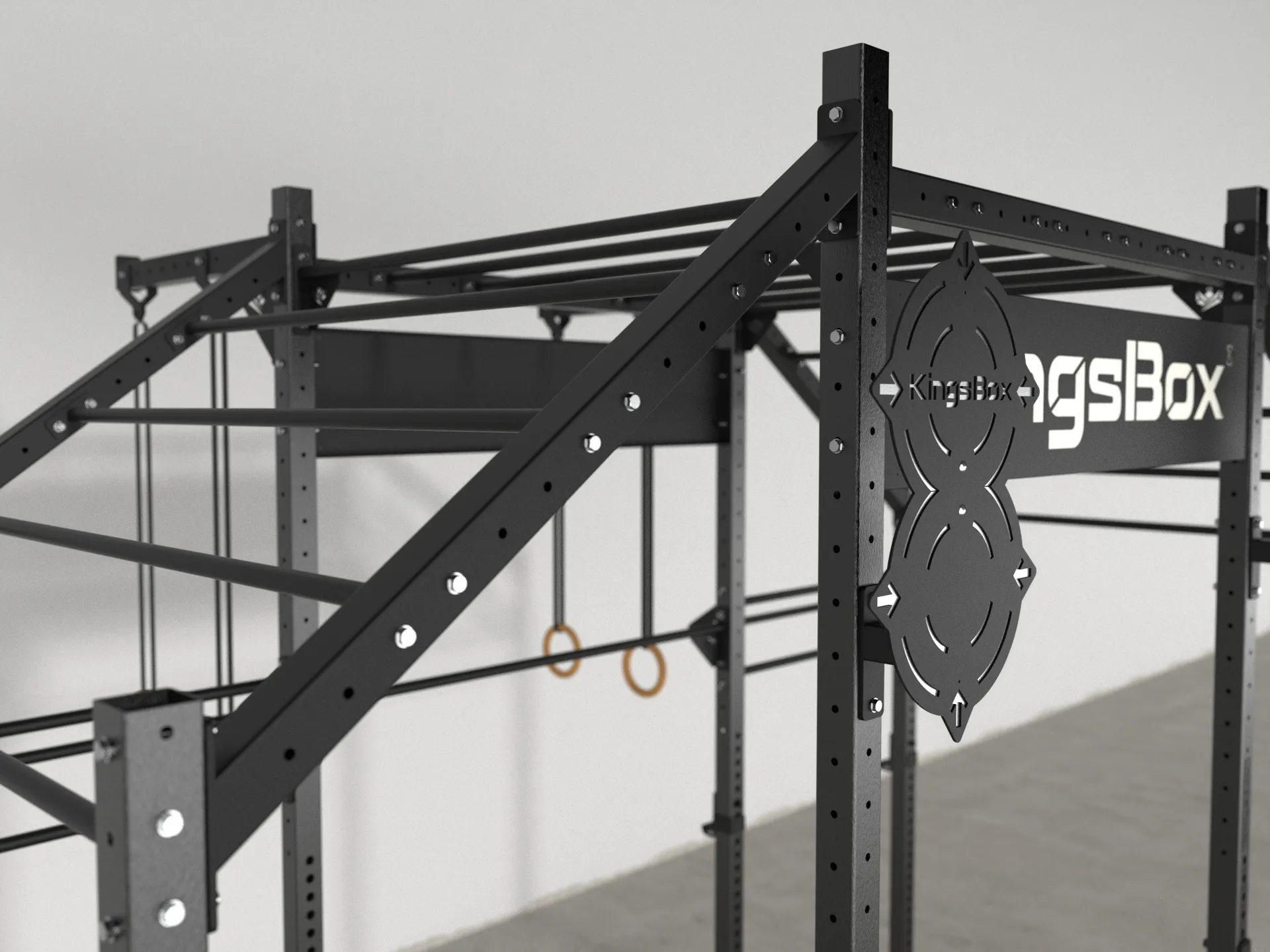 Mighty Monkey Arch | Steel rack for gyms | KingsBox