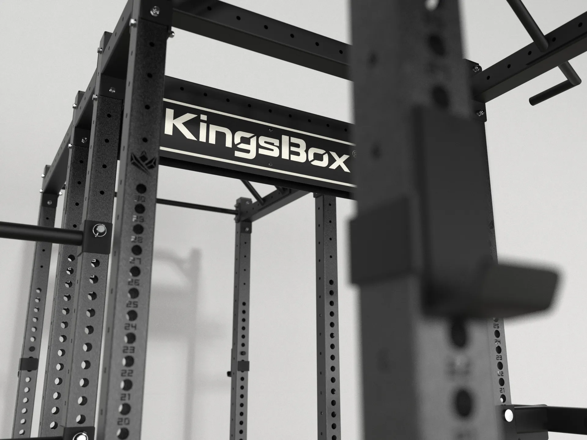 Mighty Combo Rack Cx-37 made of steel with 2 1100 mm pull-up bar | KingsBox