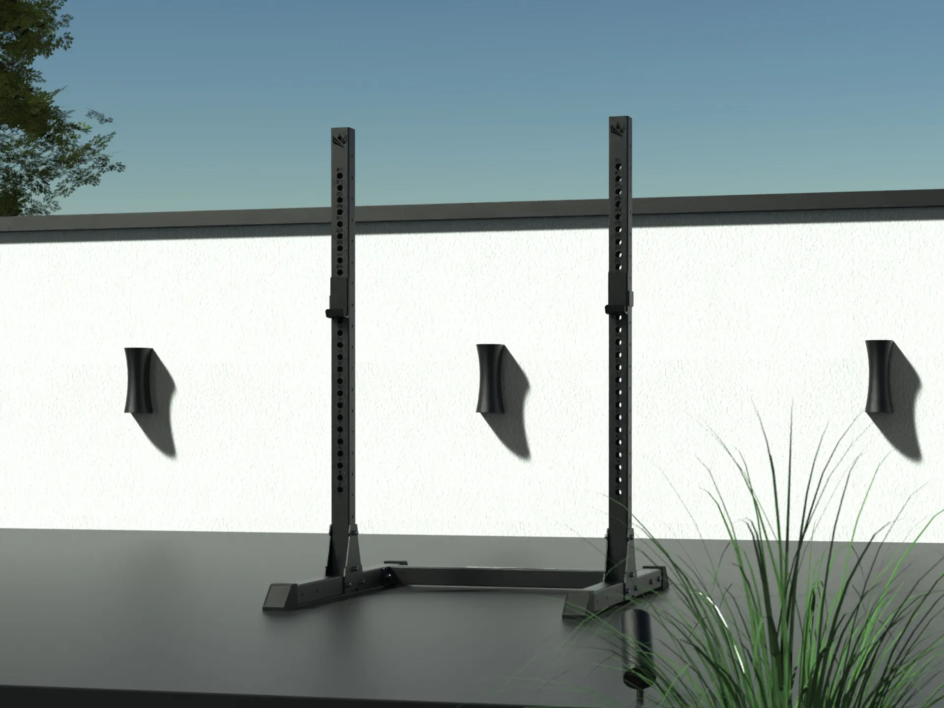 Mighty Squat Rack SX-10 KT black | KingsBox
