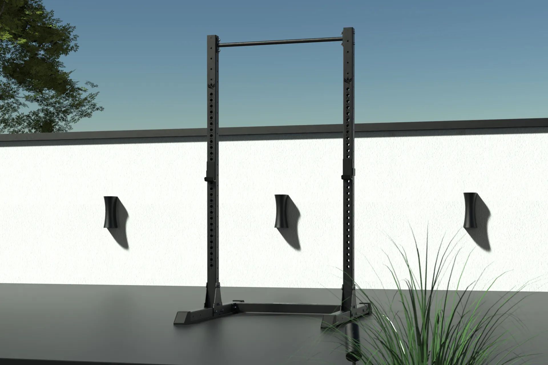Mighty Squat Rack SX-15 KT black | KingsBox