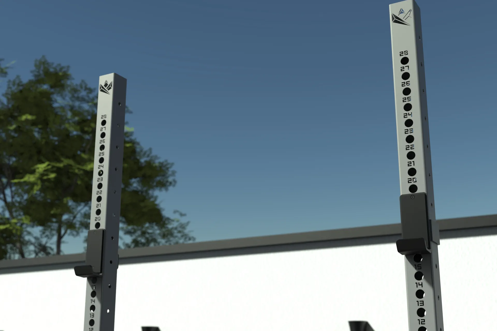 Outdoor Mighty Squat Rack Sx-10 | Steel rack for gyms | KingsBox