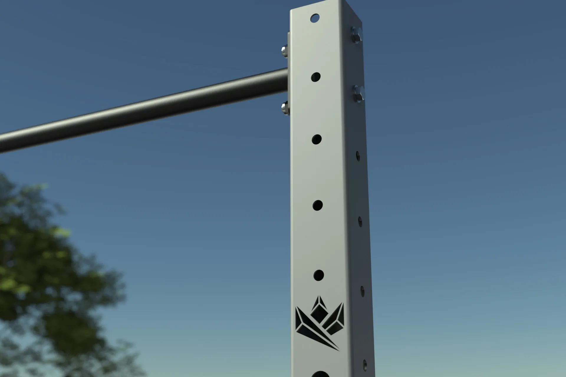 Outdoor Mighty Squat Rack Sx-15 | Rack en acero para gimnasios | KingsBox