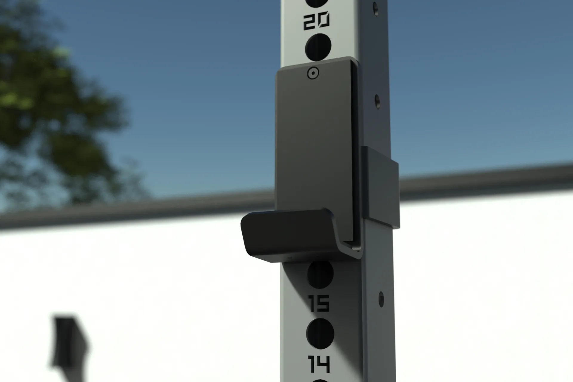Outdoor Mighty Squat Rack Sx-15 | Rack en acero para gimnasios | KingsBox