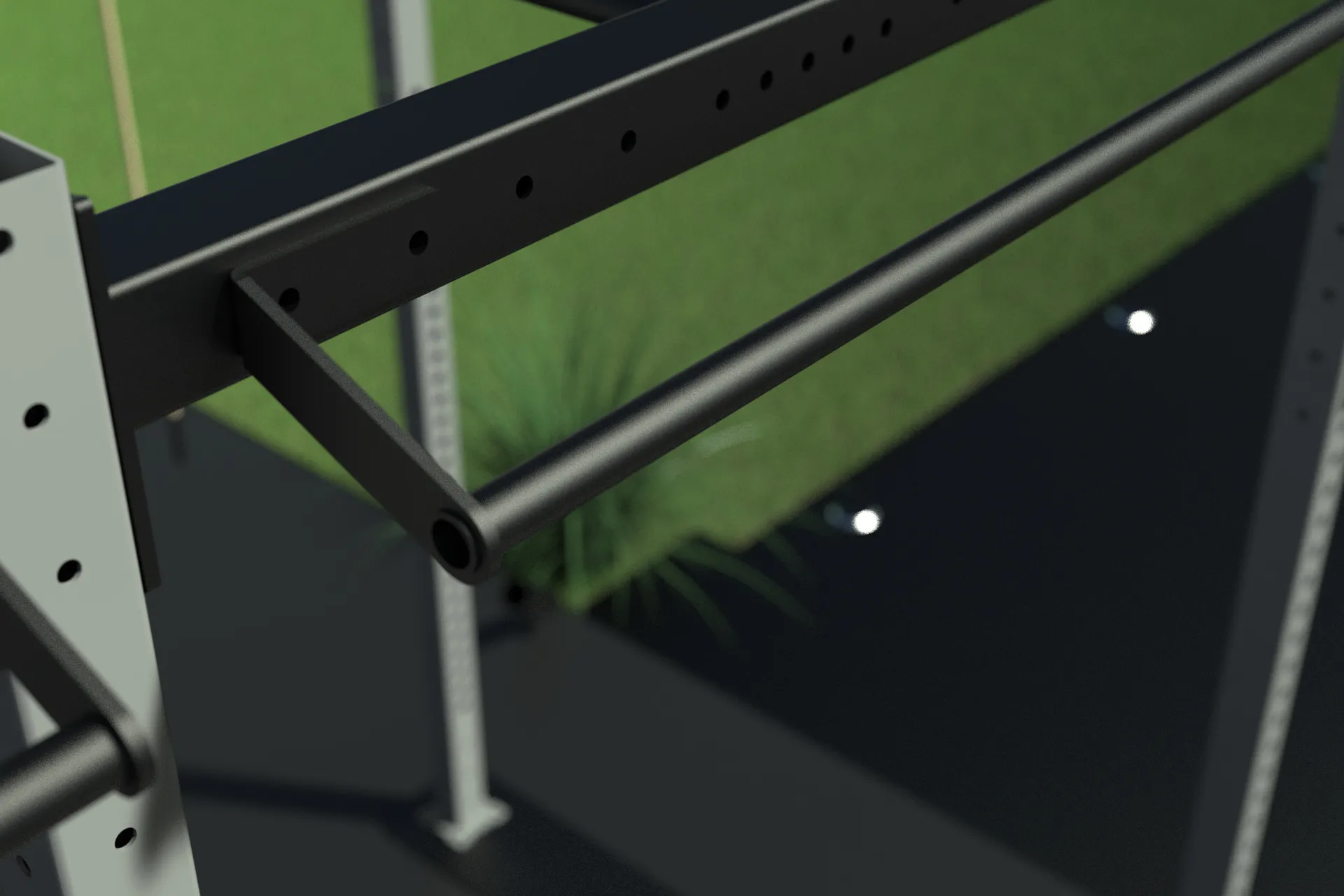 Outdoor Mighty Main Base Rig – Outdoor Gym Rig with Monkey Bars, Dip Bar & More | KingsBox
