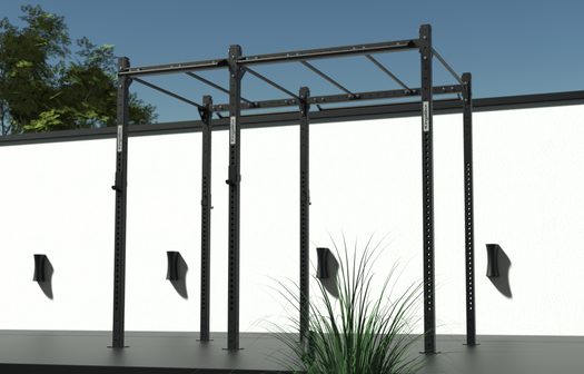 Outdoor mighty monkey free-standing rig