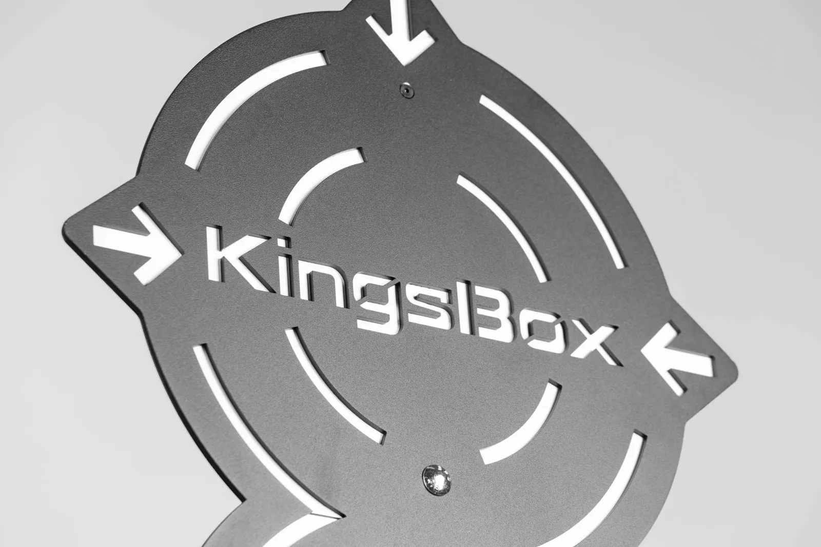 Steel double Wall Ball Target Mighty | Thickness 4 mm diameter 40 cm | KingsBox