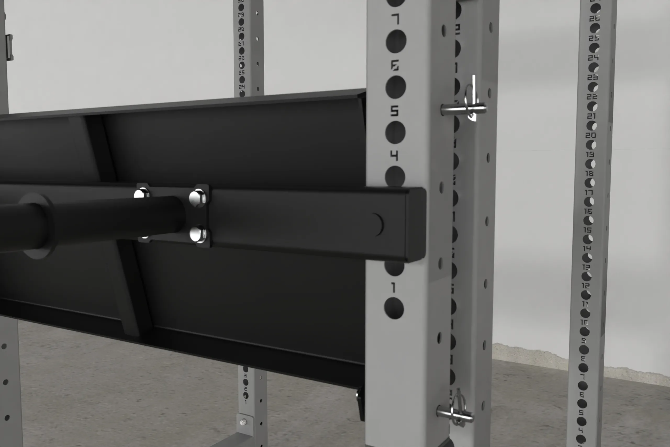 Stojan Leg Press z řady Mighty | pro ty, kteří chtějí dělat cviky Leg press, aniž by si dělali starosti s cenou za specializovaný stroj pro Leg press. | KingsBox