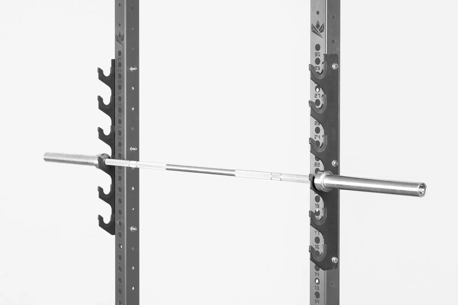 Mighty Rig / Rack Barbell Rack - Högkvalitativ, mångsidig och utrymmeseffektiv förvaringslösning för dina skivstänger. | KingsBox